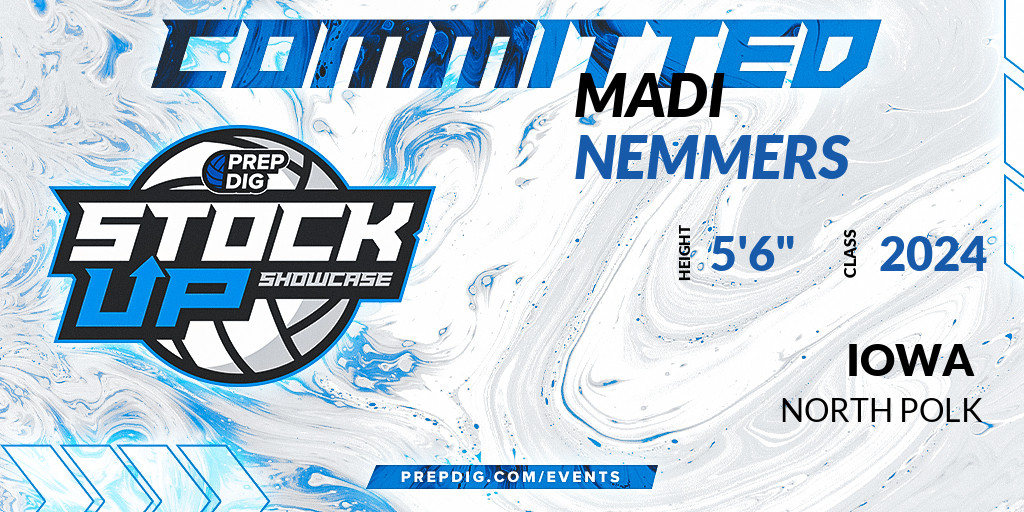 Prep Dig Iowa (@prepdigia) on Twitter photo Welcome Class of 2024 Madi Nemmers (<a href="/madi_nemmers/">Madi Nemmers</a>) of North Polk to the <a href="/PrepDigIA/">Prep Dig Iowa</a> Showcase on 7-22 @ Ignit Sports & Fitness.
π₯π #PDStockUpIA ππ₯
Register NOW! π events.prepdig.com/e/779/registerβ¦ Welcome Class of 2024 Madi Nemmers (<a href="/madi_nemmers/">Madi Nemmers</a>) of North Polk to the <a href="/PrepDigIA/">Prep Dig Iowa</a> Showcase on 7-22 @ Ignit Sports & Fitness.
π₯π #PDStockUpIA ππ₯
Register NOW! π events.prepdig.com/e/779/registerβ¦