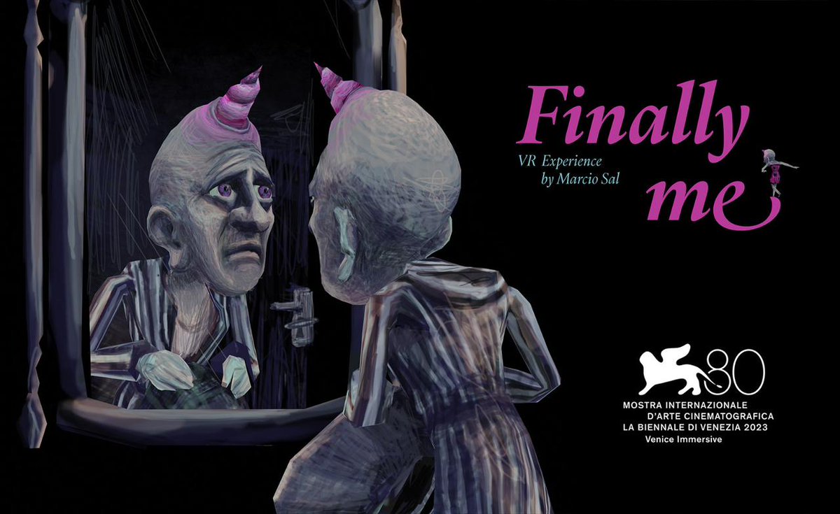 MarcioSal_art's tweet photo. Excited to be Venice Festival finalists! "Finally Me" is an emotional VR journey of self-discovery and courage. Join Mr. Saul's immersive tale, breaking free from societal norms ! #VeniceImmersive2023 #VR #VeniceImmersive #FinallyMe #venezia80 https://t.co/ds8TEmvjWy