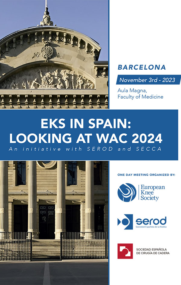 EKS IN SPAIN: LOOKING AT WAC 2024. An initiative with SEROD and SECCA Programa: bit.ly/3K5vW2S