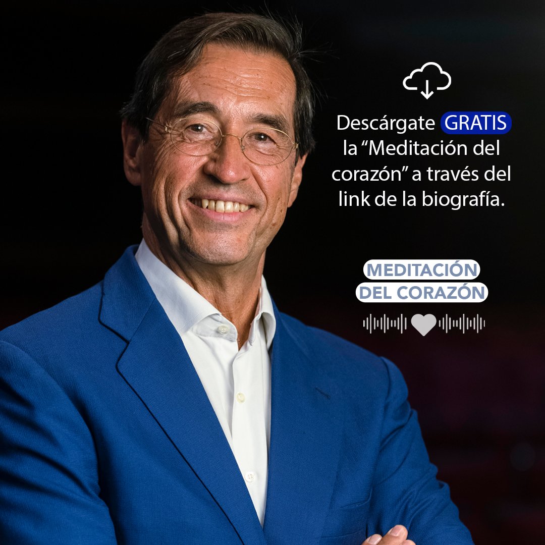 MarioAlonsoPuig's tweet photo. ¿Qué os está pareciendo hasta ahora la "Meditación del corazón"?  Si todavía no tienes la "Meditación del corazón", puedes descargarla gratis a través del enlace: https://t.co/HukGTZXmDf https://t.co/efbCd6qOu0