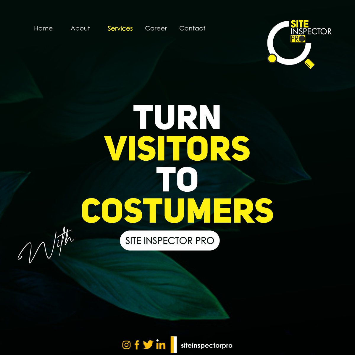 siteinspectpro's tweet photo. 🚀 Boost Your Website Traffic Now! Get a FREE Audit!
🔹 Increase website traffic
🔹 Boost conversions
🔹 Enhance user experience
🔹 Drive more leads
 #websitedevelopment 
#freeaudit 
#DigitalSuccess 
#onlinepresence
#websitedevelopment
#webdevelopment
#websitedesign
#webdesigner https://t.co/PqIYMm1GAj