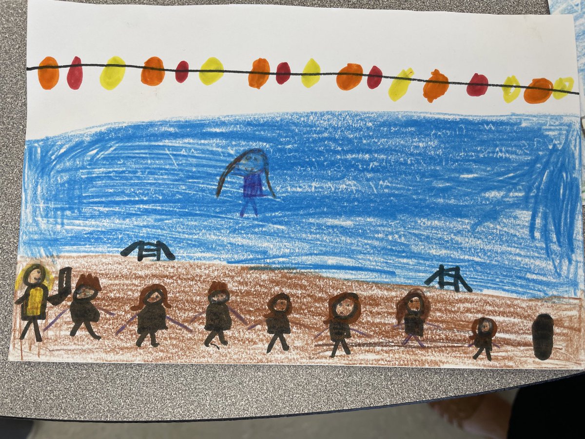 MsBabic's tweet photo. Camp Lingo students drew their favourite camp activities and wrote postcards to themselves describing their experiences. Check out these awesome drawings of us!!! #GECDSBSLP2023
@MsBaic @BegleySLP2023 #GECDSBSLP2023 #CampLingo https://t.co/5r5xVztL9s