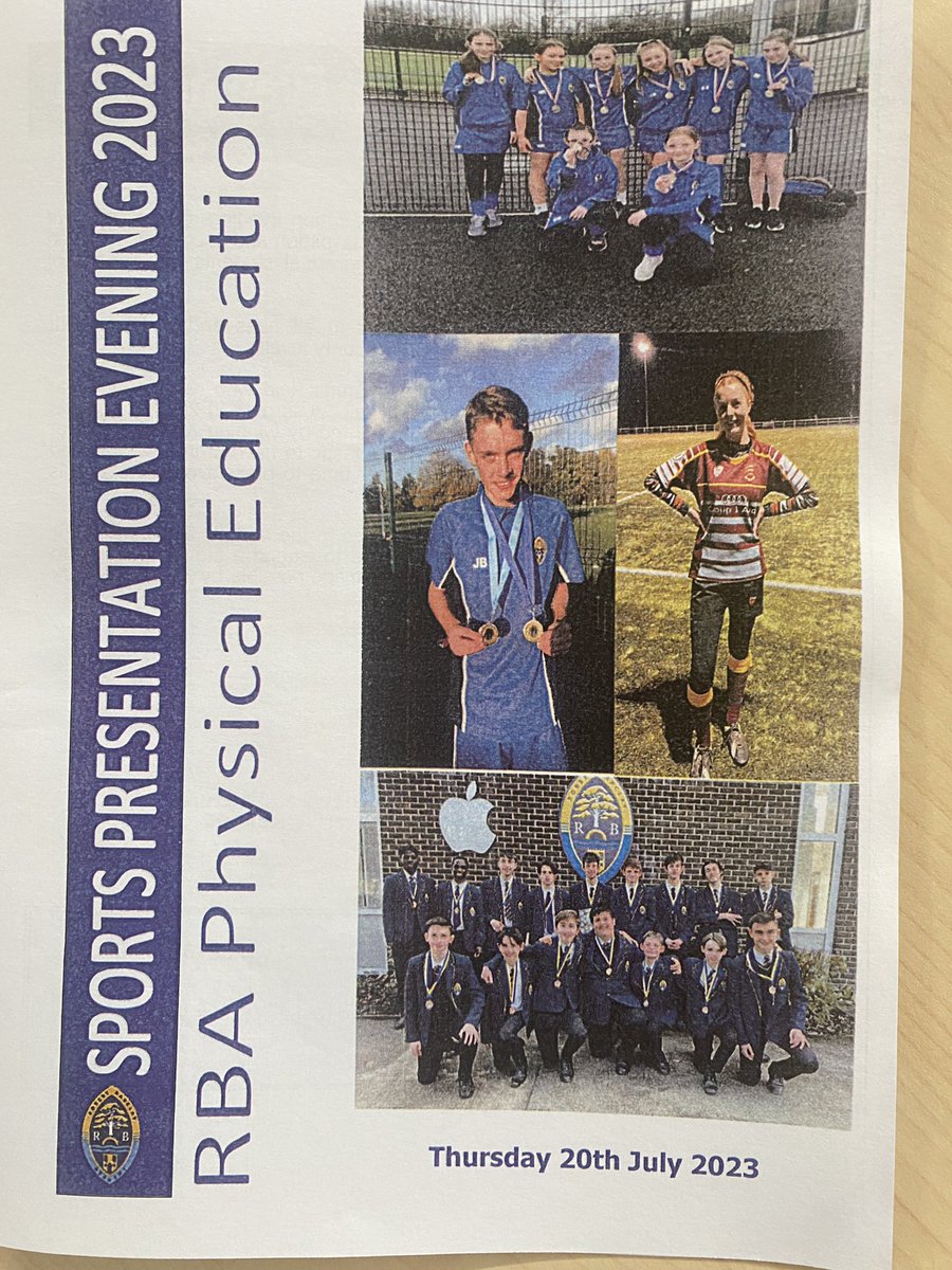 Ravphagura's tweet photo. A great turnout for the @RBAcad Sports Presentation Evening. Awards being presented by Emma Reid - a Commonwealth Games Gold Medallist. #RBAachieve https://t.co/Iat6WE1Z0z