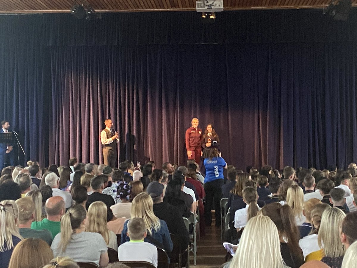 Ravphagura's tweet photo. A great turnout for the @RBAcad Sports Presentation Evening. Awards being presented by Emma Reid - a Commonwealth Games Gold Medallist. #RBAachieve https://t.co/Iat6WE1Z0z
