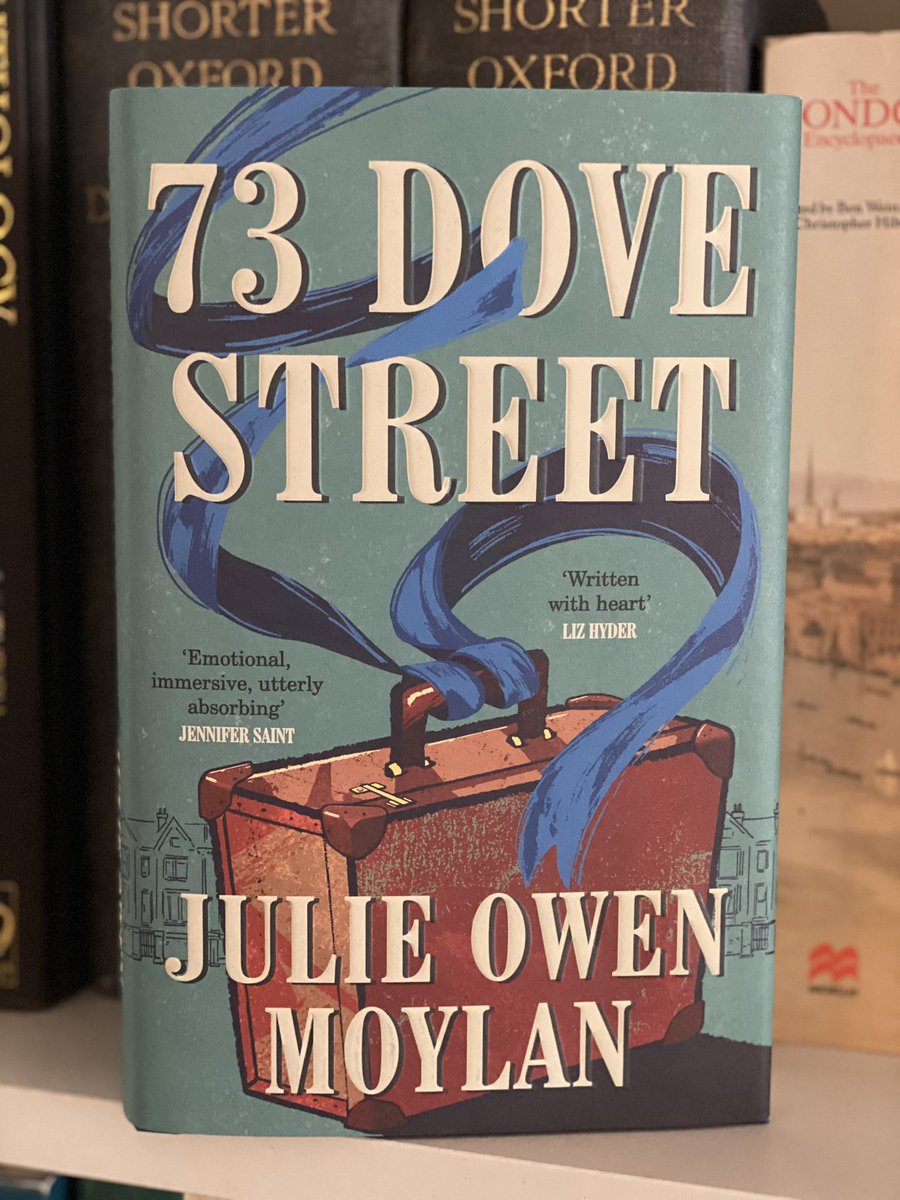 Edie, Phyllis & Tommie arrived 🥳! #73DoveStreet is a best historical fiction pick in @thetimes 🔥; gripping, vivid & convincing. A massively happy publication day, @JulieOwenMoylan 🧳!!!