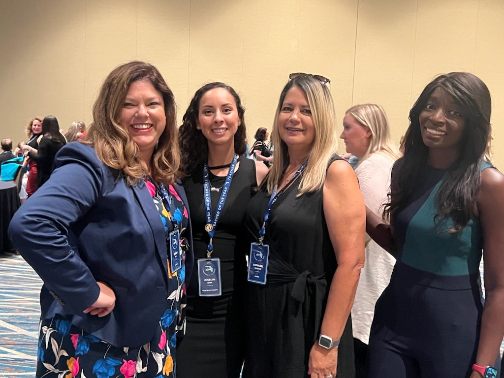 SSRay0625's tweet photo. Thank you @EducationFL and the sponsors @FloridaPrepaid @floridalottery @fsueducation for hosting a fantastic event. Can’t wait to come back next year! #FLTOY2014 #FL74Strong #FlordaTeachersLead https://t.co/HluNboiVzk