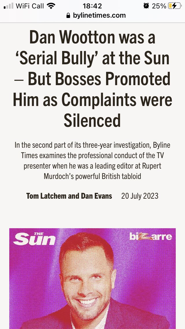 Grady29005844's tweet photo. @danwootton #DanWoottonExposed
#SerialBully
#MartinBranning
#DanWoottonIsAnAbuser https://t.co/CDBiZoJEnA