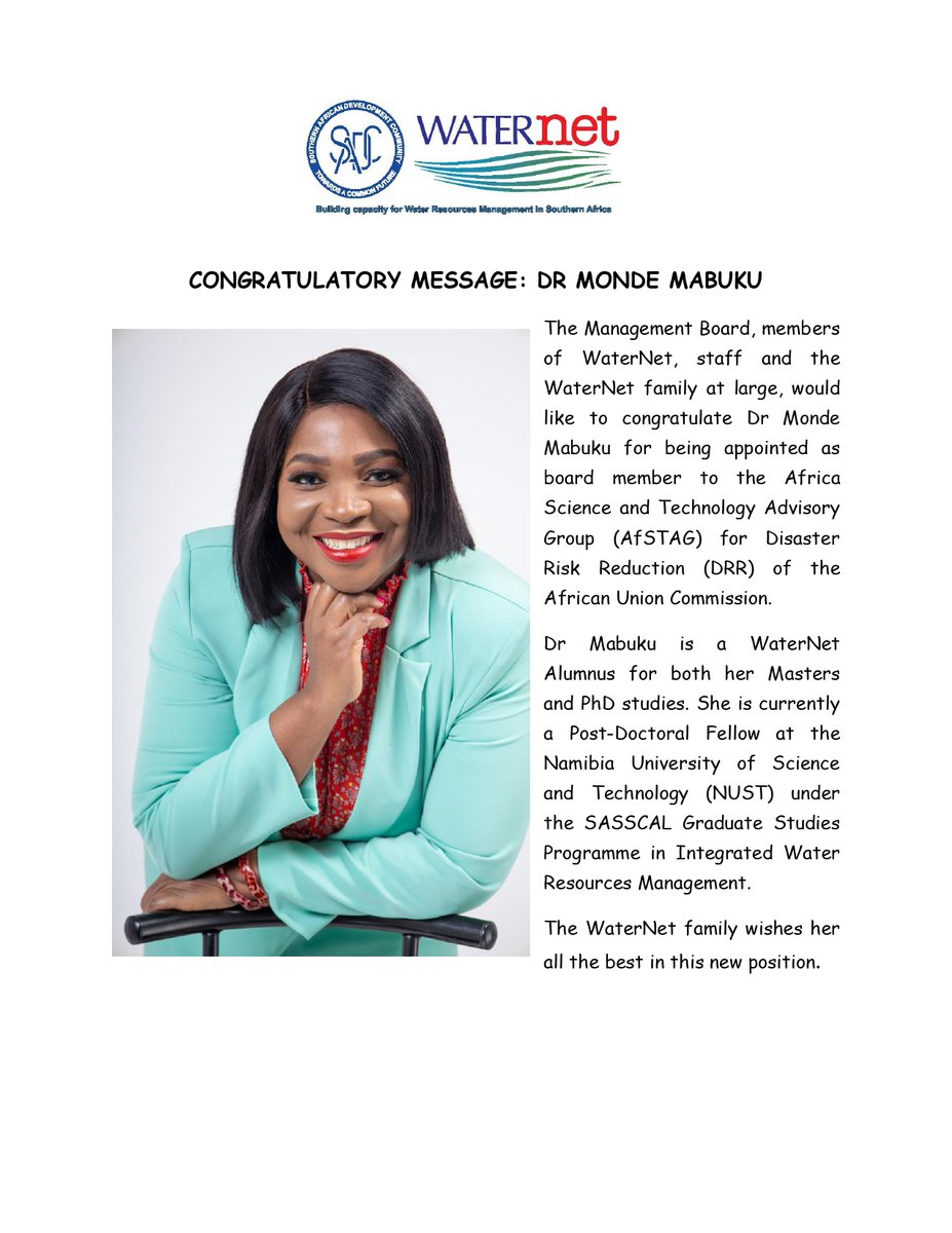 WaterNet tweet media