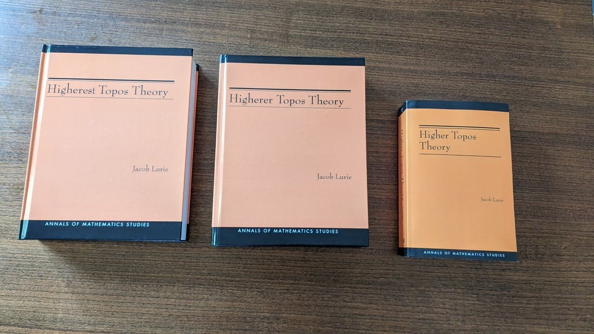 fionafibration's tweet photo. So I payed for a printing of Higher Algebra and it had to be split into two volumes https://t.co/iw4QdkziGP