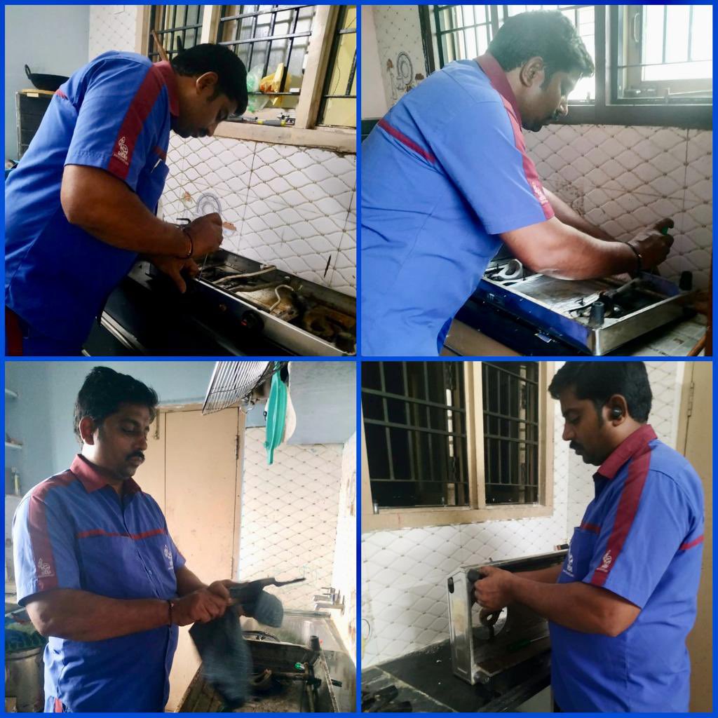 Jagadeesh89856's tweet photo. HPGAS Distributors of Guntur, Palnadu and Bapatla districts are conducting free stove service camps for all LPG customers. No service charges applicable. Please contact nearest #HPGAS dealer for more details. #SafeKitchenSafeFamily Say yes to #Suraksha #HarGharSuraksha @HPCL https://t.co/qVBhtI2pQd