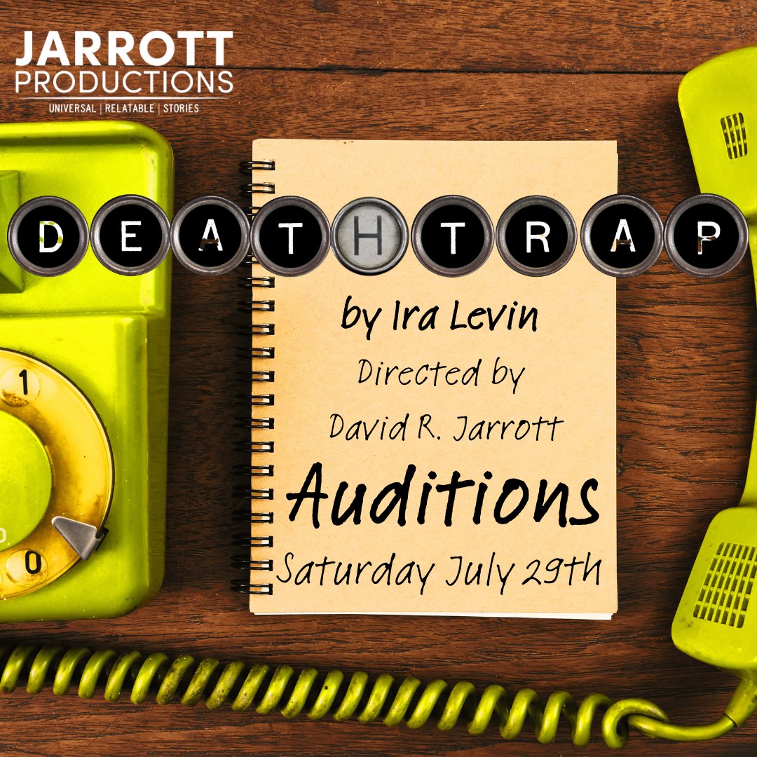 *AUDITION ALERT* Seeking to fill two male-identifying roles for our fall production! Please head to jarrottproductions.com/audition for full details, sign up form, sides and more! #atxtheatre #actors #auditions