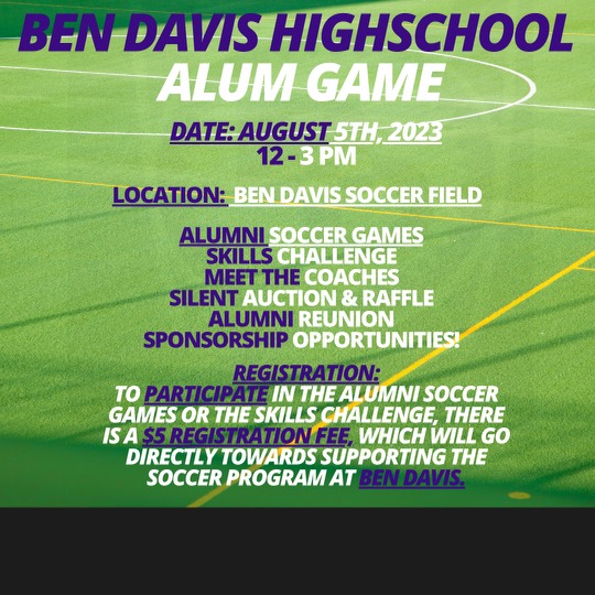BDBoysSoccer's tweet photo. We can't wait to welcome you to our Alumni Day Soccer Event on August 5th from 12pm to 3pm. It will be a great opportunity for us to catch up and enjoy some friendly competition on the field. We hope to see you there! https://t.co/44nFxLeGru