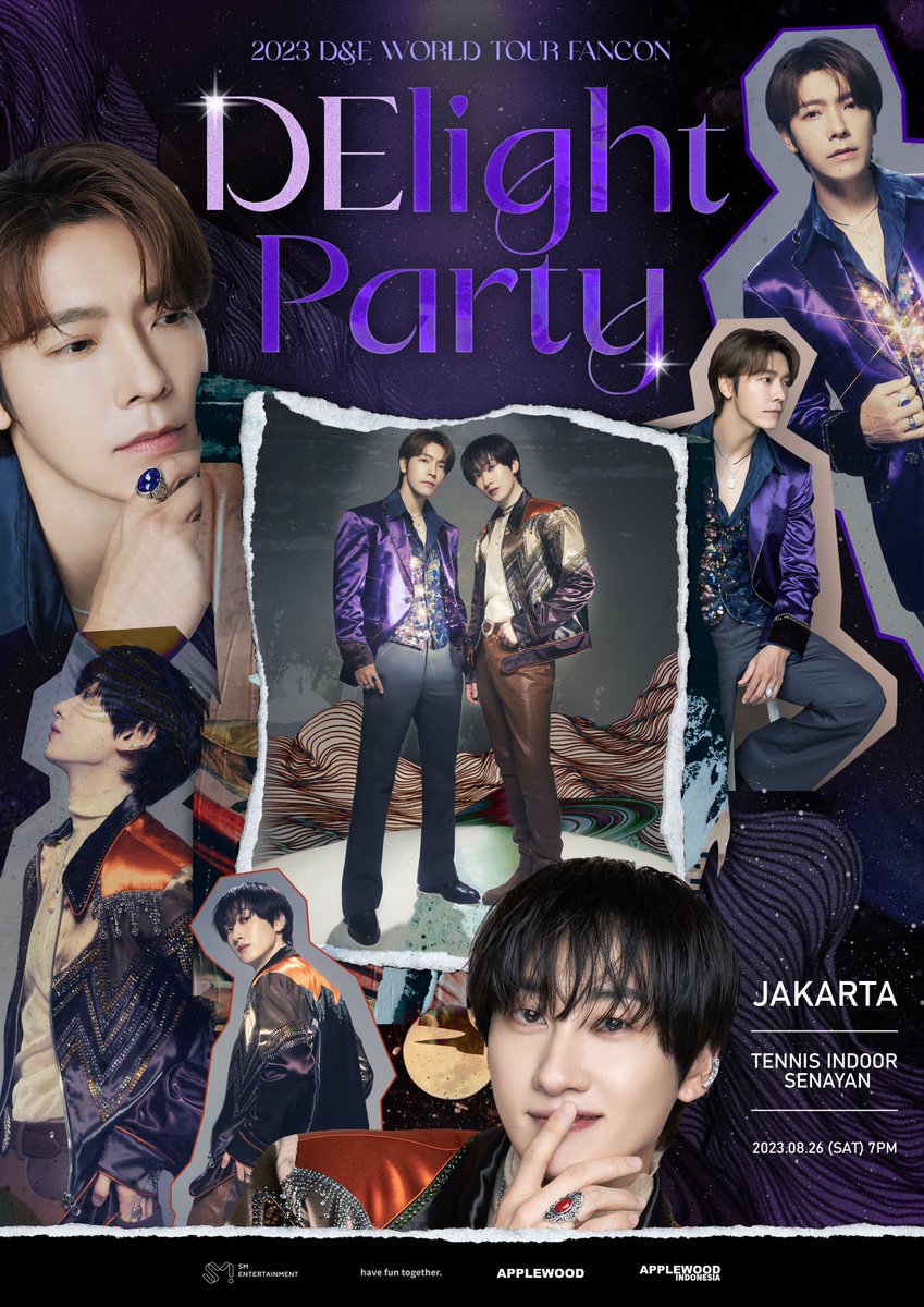applewood_kr's tweet photo. E.L.F.! Finally! Get ready and It's time to Party with #EUNHYUK and #DONGHAE!💙

D&amp;E WORLD TOUR FANCON - [#DElight_Party] IN JAKARTA
⏰ 26 Aug (Sat), 7PM
📍 Tennis Indoor Senayan
🗓️ Tickets On Sale : 27 July (Thu), 8PM
🔗 https://t.co/TqZ1BZPbav

#슈퍼주니어DnE #SuperJuniorDnE https://t.co/ROog17NEPF