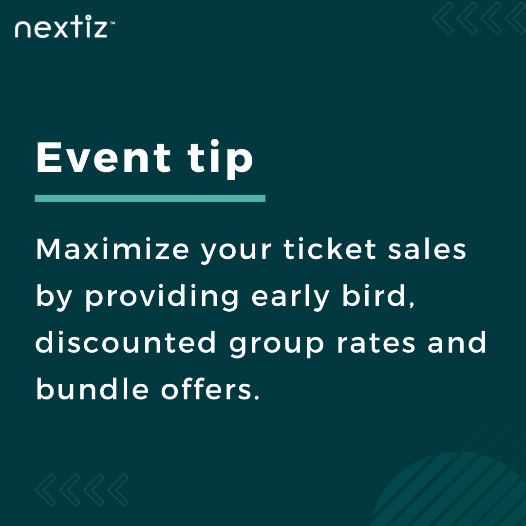 NextizEvents's tweet image. Don&apos;t forget to use this for your upcoming event!

#Nextiz #EventTip #VirtualEventPlatform