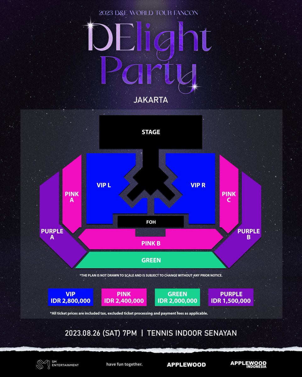 applewood_kr's tweet photo. E.L.F.! Finally! Get ready and It's time to Party with #EUNHYUK and #DONGHAE!💙

D&amp;E WORLD TOUR FANCON - [#DElight_Party] IN JAKARTA
⏰ 26 Aug (Sat), 7PM
📍 Tennis Indoor Senayan
🗓️ Tickets On Sale : 27 July (Thu), 8PM
🔗 https://t.co/TqZ1BZPbav

#슈퍼주니어DnE #SuperJuniorDnE https://t.co/ROog17NEPF