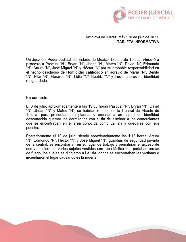 PJEdomex's tweet photo. Por el interés social y mediático del tema, el #PJEdomex informa: https://t.co/tX1rPHJ72u
