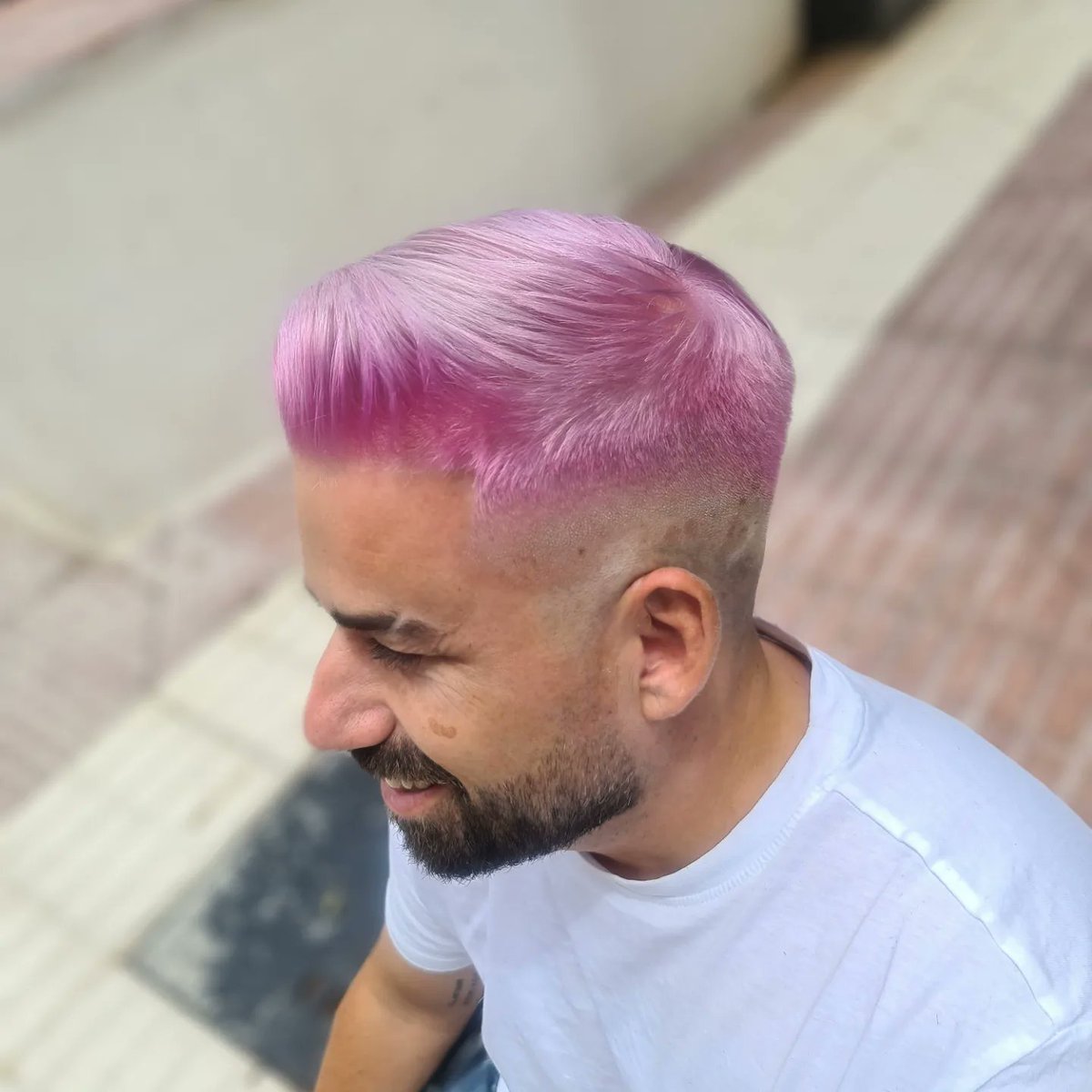 Manolo_LPDC's tweet image. 🎨Mañana de crazy color rosa!! #rosa #pink #crazycolor #manololapeluqueriadelcaballero #marbella #barber #barberia #barbershop #top #color #peluqueria