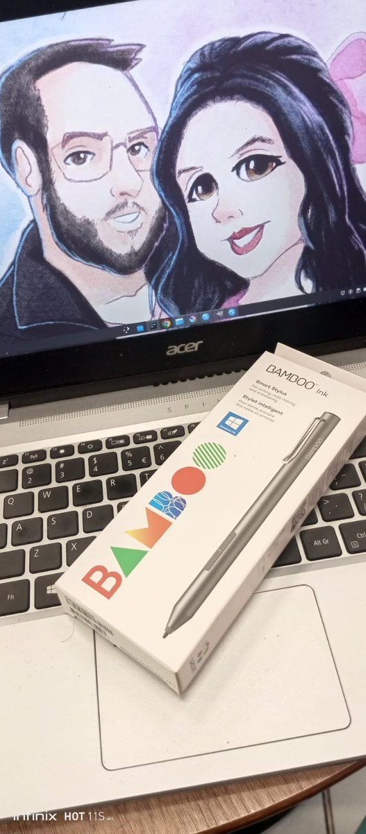 AderekArt's tweet photo. Testando essa belezinha aqui da @WacomBrasil que ganhei de presente da minha esposa.
#bambooink #digitalart #krita #opensource #linux #digitalartist https://t.co/2F9n4nLgCk