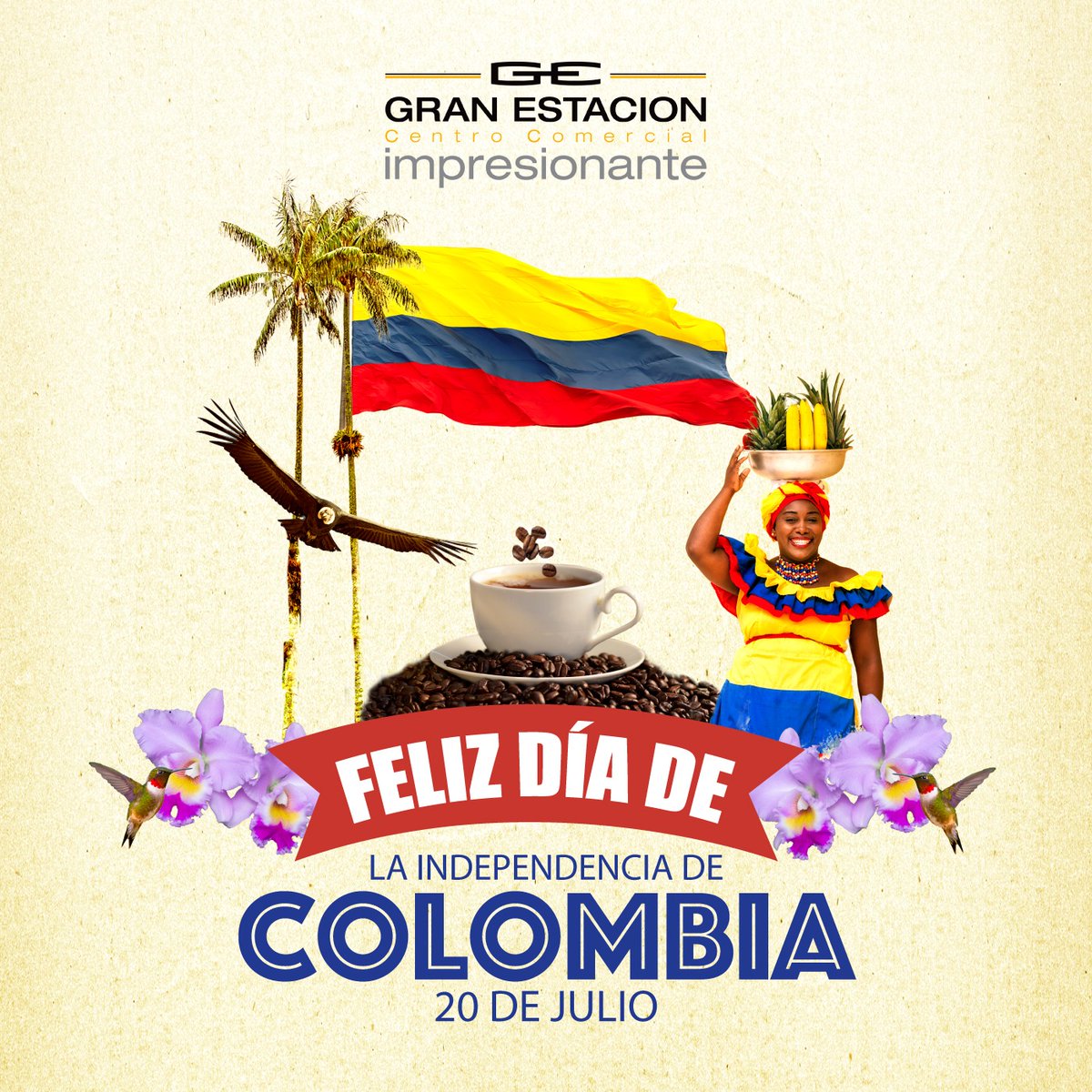 Hoy se conmemoran 213 años de la Independencia de Colombia.

Un país lleno de cultura, naturaleza y tradición, que cada rincón tiene una y miles de historias por contar. 

Cada día nos sentimos más orgullosos de ser Colombianos. 💛💙❤