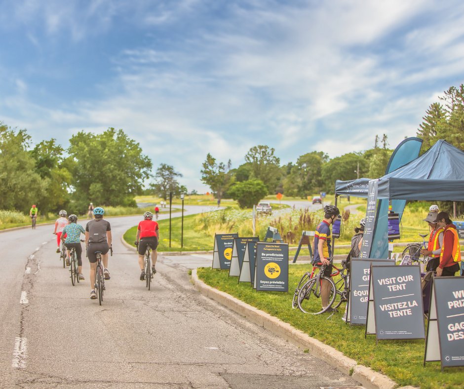 NCC_CCN's tweet photo. Keep an eye out for our team on the pathways today! Weβll be out raising awareness on #SharethePath best practices. π΄ββοΈ
Stop by one of our tents to pick up free safety gear and for a chance to win some great prizes.
For locations and hours: https://t.co/4tIAjz0u6y https://t.co/6X9sYlqJzx