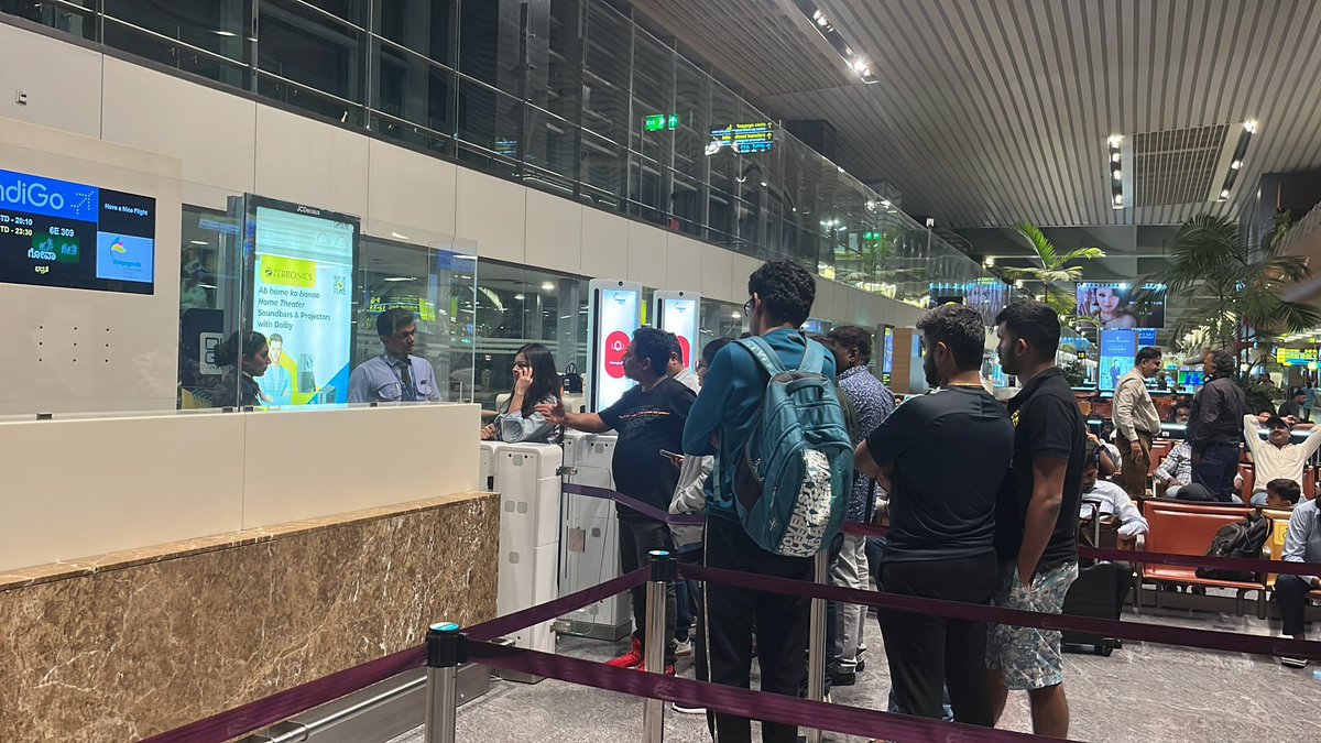 Flight Delayed for three hours  !! <a href="/IndiGo6E/">IndiGo</a>  

This is so unacceptable!!