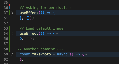 mocutasorin's tweet image. Working on medium/big projects means dealing with massive codebases! 😱 To keep it readable, folding blocks like functions, sections, is a must. 

📝 But here&apos;s a pro tip: Place comments outside functions or blocks for better readability! 👀 #CodeReadability #React #javascript