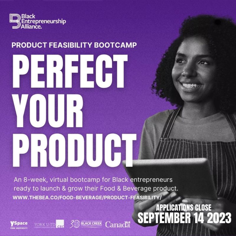 Calling all Black-led, early-stage food ventures! 🍴 Join our FREE 8-week Product Feasibility Bootcamp and unlock the secrets to success in the consumer-packaged goods (CPG) space. Apply by September 14, 2023! 📝👉 thebea.co/food-beverage/… #FoodVentures #Entrepreneurship #CPG