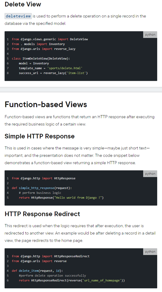 amit_tech_quest's tweet photo. Day 50
Django Views: Python functions  handling HTTP requests via URL dispatching &amp; rendering responses. Learned about  potential of Class-Based Views for abstraction &amp; reusability. 
@lftechnology 
#60DaysOfLearning2023 
#LearningWithLeapfrog 
#LSPPD50 https://t.co/Cw9xWDI9bF