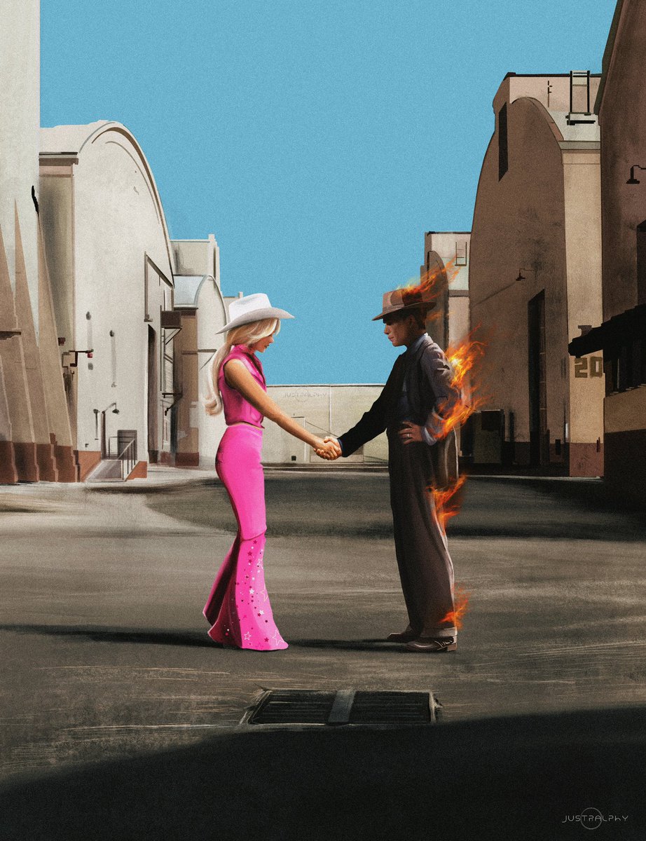 Moveeks's tweet image. Hoy, a la 1 de la tarde, acompañanos en #MoveeksPlus a platicar de los tan esperados estrenos de la semana, #BarbiePelícula y #Oppenheimer, a través de @WowmxTv ¡No te lo pierdas! 
#Barbenheimer