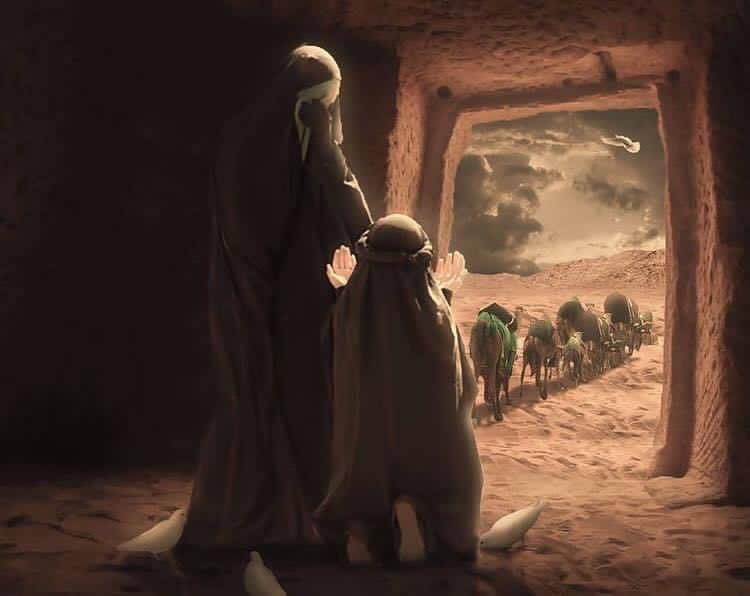 the_xsv9's tweet photo. السّلامُ عَلَى مَنْ رَأَتْ الرَّكبَ يسِيرُ إلى المَنايا وَهي تُودِعُهم بِألمِها وَبِجسدِها النَحيّل https://t.co/lfVAarXSgw