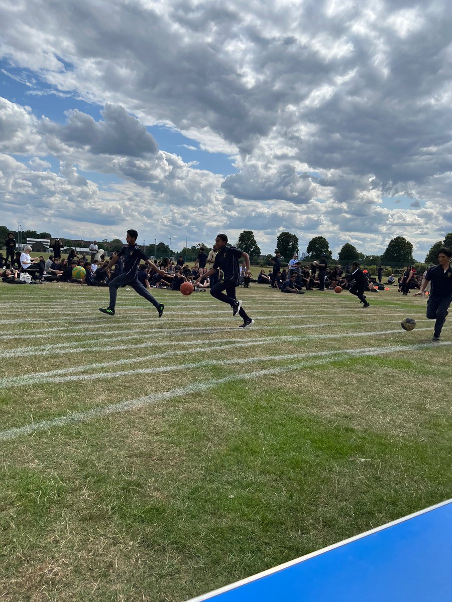 Years 9 and 10 participated in a fine and enjoyable Sports Day today. 
With some exceptional individual performances and some effective collaborative teamwork  
Weather was just right too.
