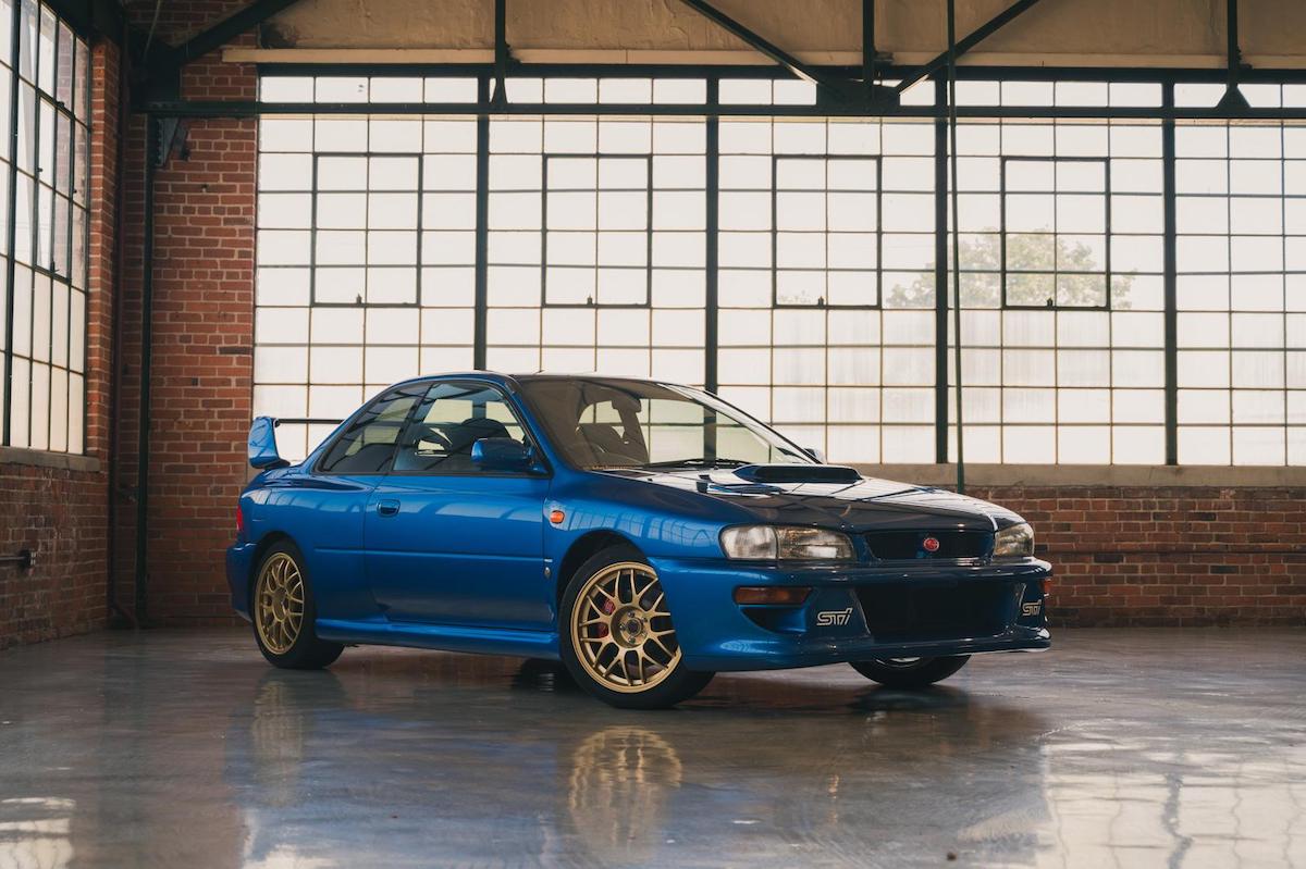 cms_mag's tweet photo. Subaru officially debuted the iconic 22B with this very car (now for sale) at the '97 Tokyo Auto Show. https://t.co/xuT3aa2lik 

#Subaru #22B #Subaru22B #Impreza #SubaruImpreza 

📷 Bonhams https://t.co/CGPf7nQwoC