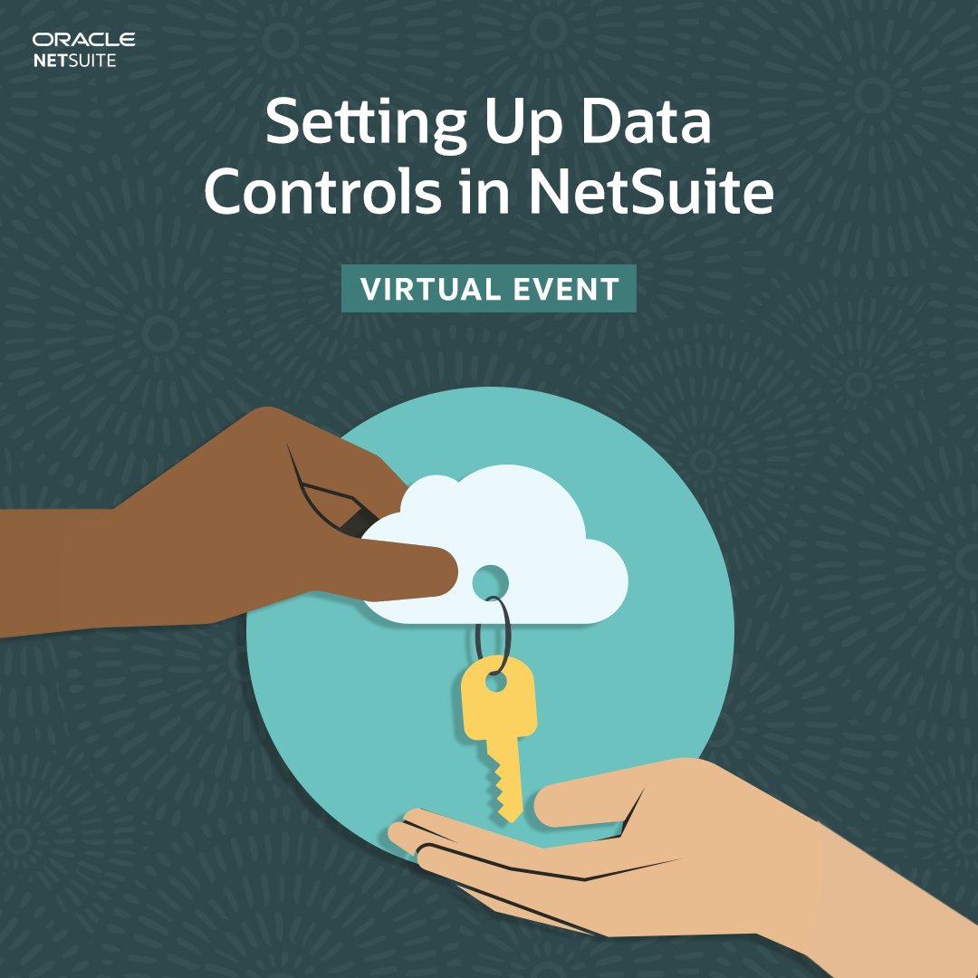 NetSuite on Twitter "We’ll keep your data safe in the cloud ☁️, but it(04)