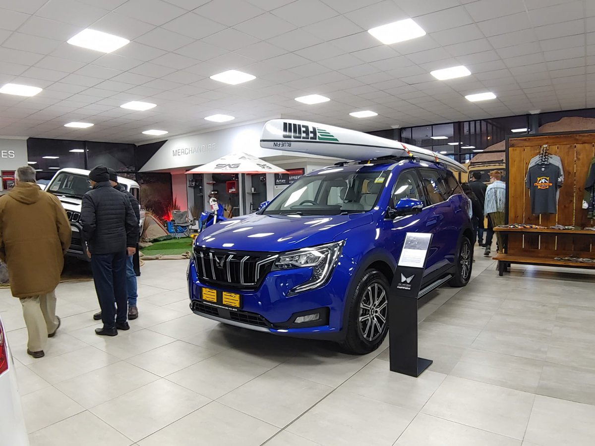 Mahindra_SA's tweet photo. We are so excited to launch our brand new Mahindra Bloemfontein Adventure Zone tonight! 🥳 🎉
Our esteemed CEO, Rajesh Gupta, had the pleasure of unveiling the thrilling adventures that await all our adventure seekers. ⛰️ 🚙
#AdventureZone #MahindraBloemfontein https://t.co/5gDkqML4n4