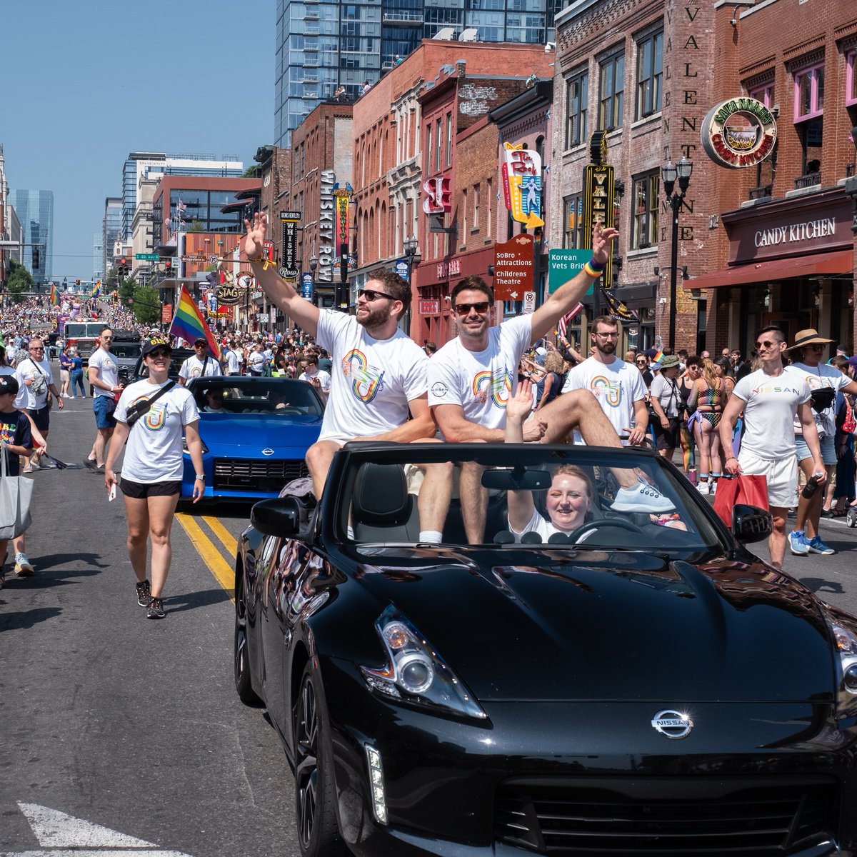 NissanUSA's tweet photo. Nissan is a proud supporter of Nashville Pride, and we’re happy to have met all the amazing people at this year’s memorable event. See you next year! #PartnersofProgress https://t.co/5BHbhvBzSa