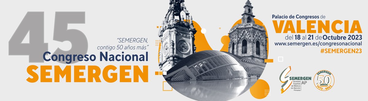 👁️‍🗨️ Durante #SEMERGEN23 se desarrollará un Curso de Excelencia para los Médicos Residentes, el cual llevará una parte teórica, que se deberá realizar antes de acudir al Congreso, y otra parte práctica que se realizará durante este. 
ℹ️ buff.ly/3pWWSLl