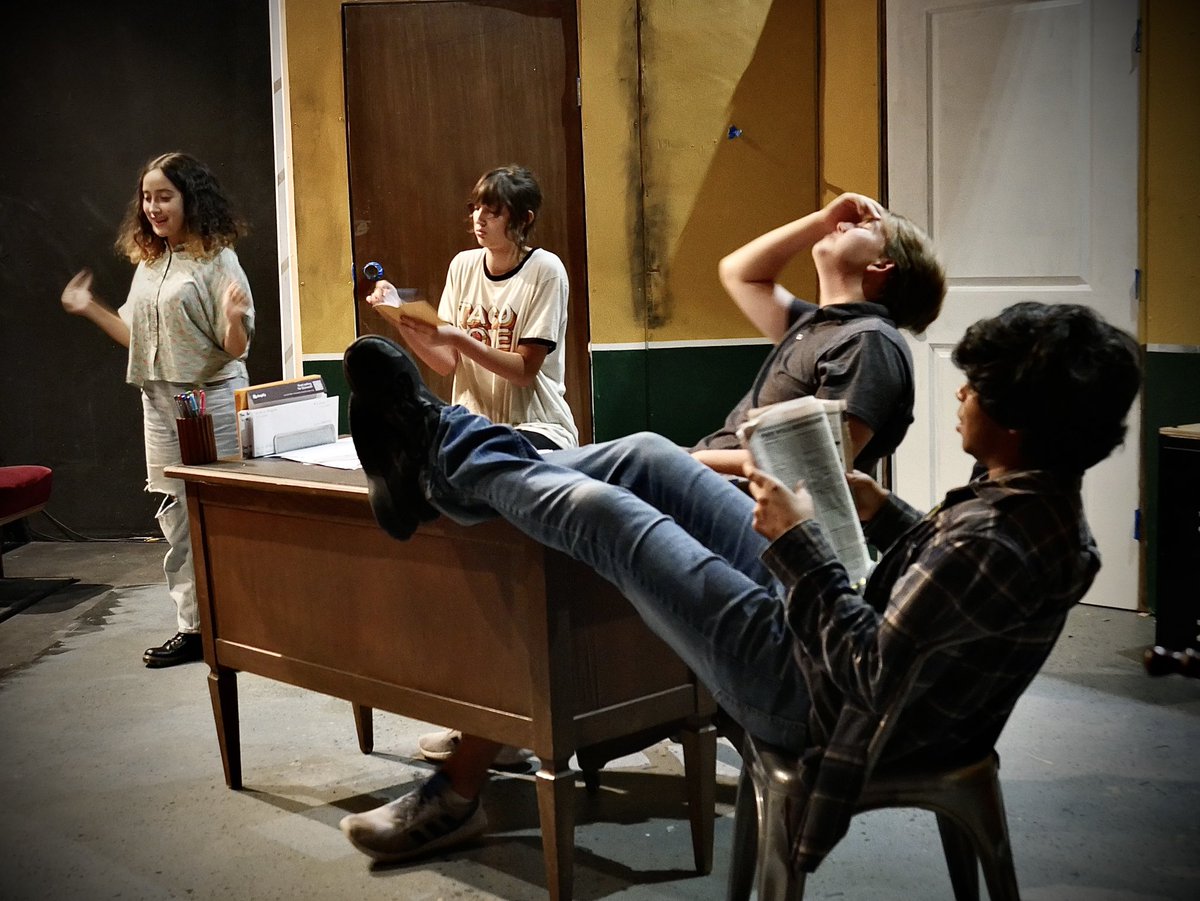 ONE MORE DAY 😱

Summer Youth Theatre’s production of The Memo  opens tomorrow! The Memo parodies the merry-go-round of governmental bureaucracy in communist Czechoslovakia and remains relevant to our lives today. 

This is a show you don’t want to miss!

the-vortex.my.salesforce-sites.com/ticket#/events…