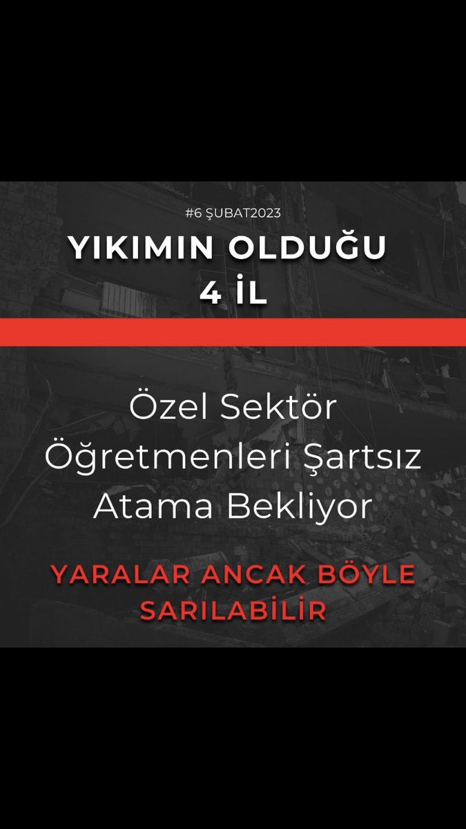 n_zehratunnn's tweet photo. #Özelsektöröğretmenlerienkazaltında
@Yusuf__Tekin @tcmeb @yilmaznazif @tcbestepe @RTErdogan
@resulkurt34

@dr_ishaksan

@mustafaalkayis https://t.co/yLUdpaY3H3
