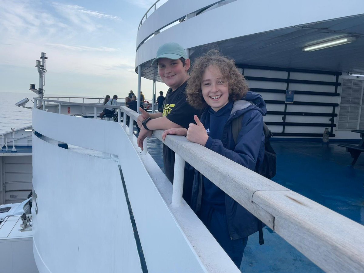 SandbachMFLTrip's tweet photo. Approaching England now! #hellenthal2023 #enrichmentweek2023 https://t.co/YAm0O9CTXX
