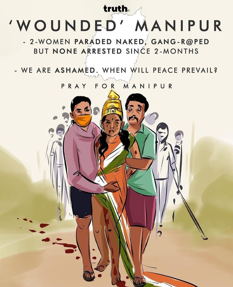 Melbin__Mathew's tweet photo. ' മണിപ്പൂരിലല്ല ഇന്ത്യയിലാണ് '

It's in India 💔
We Failed to protect our sisters 

We failed to preserve Peace 

Government, Why this Silence?
Please Hear Manipur's Scream!

#Manipur #ManipurViolence #ManipurBurning #ManipurCrisis #ManipurViralVideo #LawAndOrder #Violence https://t.co/46H0szWCGh