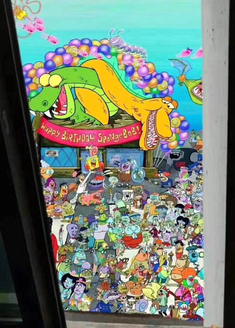 gc1314gc's tweet photo. I entered SpongeBob's house https://t.co/YWPg52bsV9