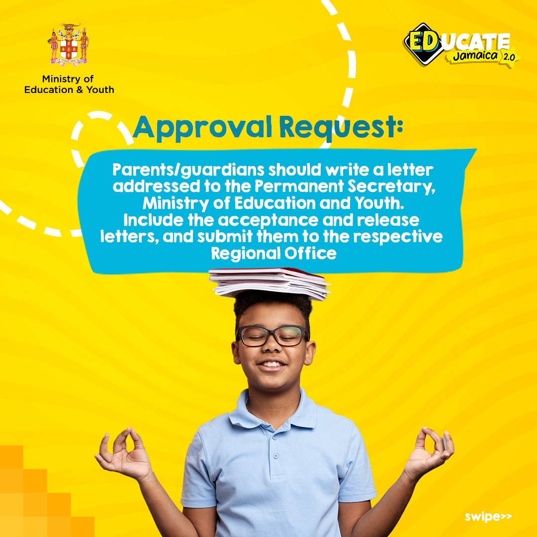 MOEYJamaica's tweet image. Let&apos;s ensure a smooth transfer process for our students! 🚌✉️ 

#MOEY #StudentTransfers #SmoothTransitions