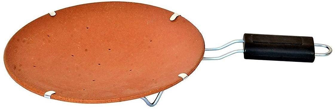 DealDelight's tweet photo. Direct Shop Link: https://t.co/xTelqhrfdT

Naivete Mitti Cool Desi Terracotta Tawa with Stand (Brown, 9 Inches Diameter)
Deal Price: Rs. 299/- Discount 40% https://t.co/9GXdhPaxsD