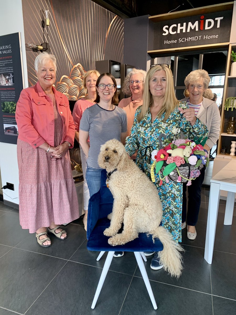 VisitKnowle's tweet photo. Over 20 local knitters have been creating hanging baskets for Knowle!

We were delighted to deliver four baskets recently, so next time you’re in Knowle look out for the creative knits on display 🧶

#knowle #visitknowle #solihull https://t.co/RTs7ViFyUM
