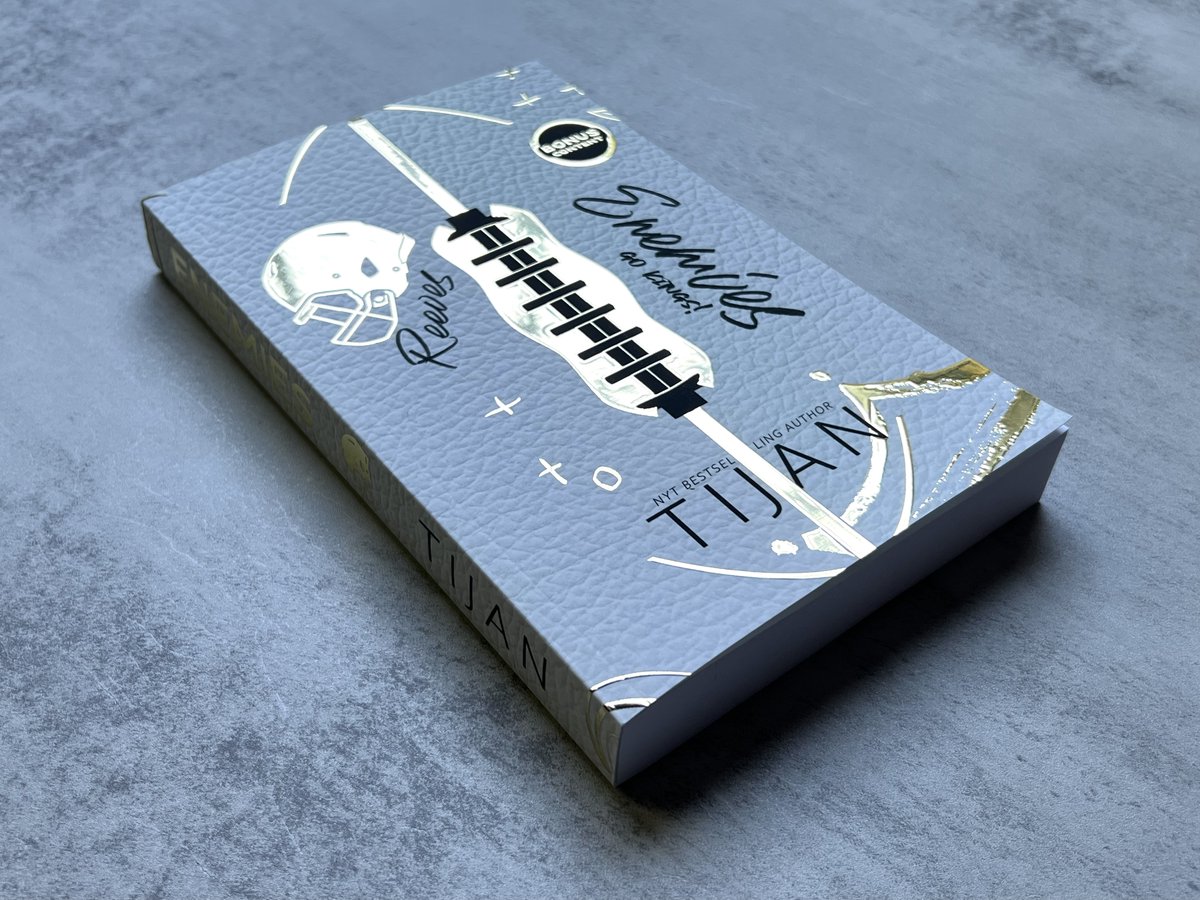 A football romance? Yes, please. 🏈💘

"Enemies" by Tijan is available for purchase on Amazon! 
Follow <a href="/TijansBooks/">Tijan</a> 

And the shine on this cover? That's our exclusive Diamond 3D Printing!✨📚
Learn More: hubs.ly/Q01WP2nR0

#romance #romancebooks #romanceauthor #booklove
