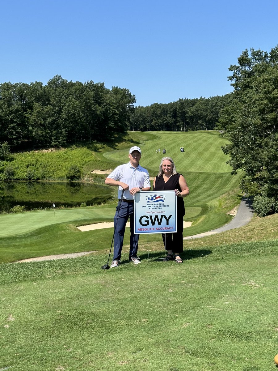 GwyLlc's tweet image. Don and Amy are enjoying a beautiful day at the MBCEA New England Chapter Annual Golf Tournament in Devens, MA! 

As a member of the MBCEA, GWY is sponsoring and attending the tournament which helps promote the association.
#GWY #MBCEA #golf #annualgolftournament