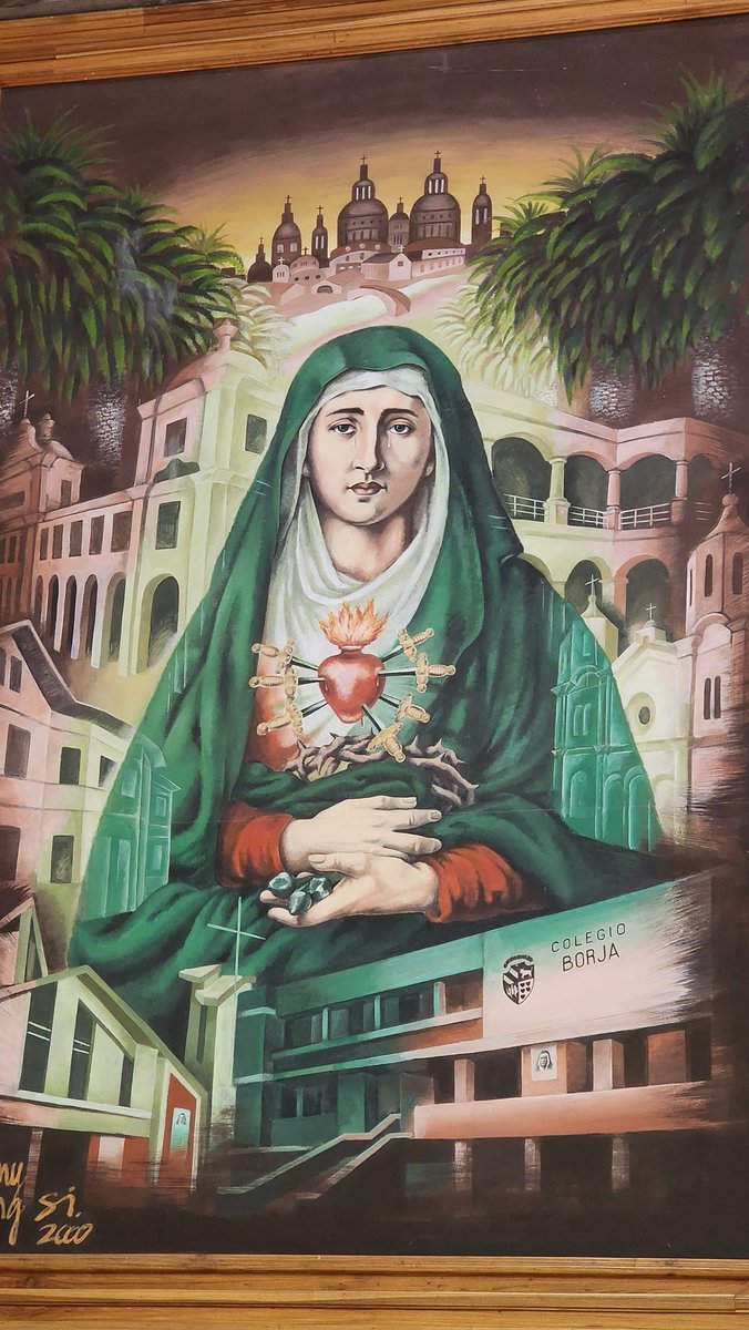 UEPBorja's tweet photo. Hoy, como el 20 de cada mes, recordamos a nuestra Madre Dolorosa con ferviente amor y cariño. ❤️

Madre Mía, Dolorosa, 
que nunca podré olvidar. 💙
.
.
.
.
#UEPBorja #JesuitasEcuador #MadreDolorosa #20demes https://t.co/RUwUKdBReS