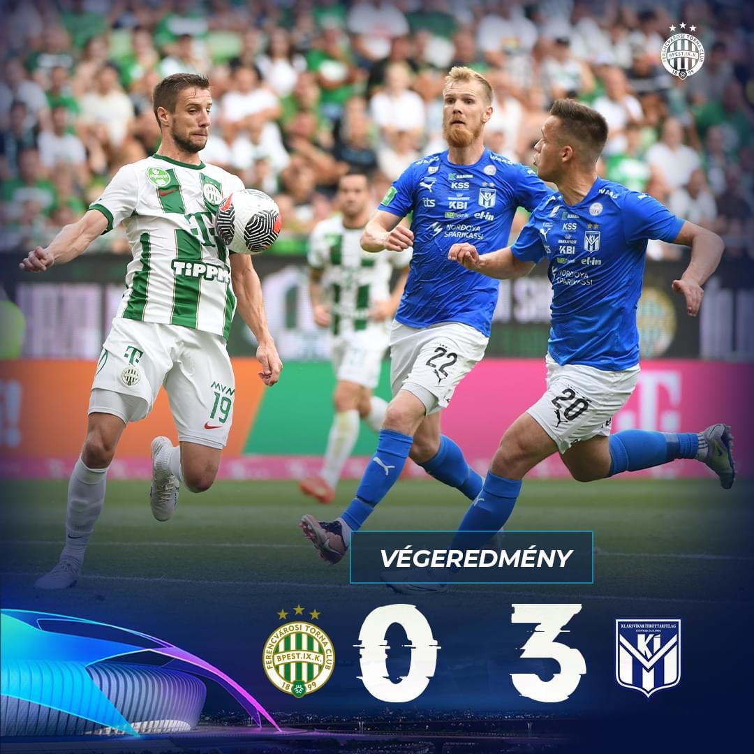 This is the biggest club result in Faroese football history 🇫🇴 a landmark result for Faroese clubs in European football. 

KÍ Klaksvík are a very ambitious club from a football mad city of only 5.000 people.

KÍ Klaksvík will now play <a href="/bkhackenofcl/">BK Häcken</a> in 2. Round of <a href="/ChampionsLeague/">UEFA Champions League</a>
