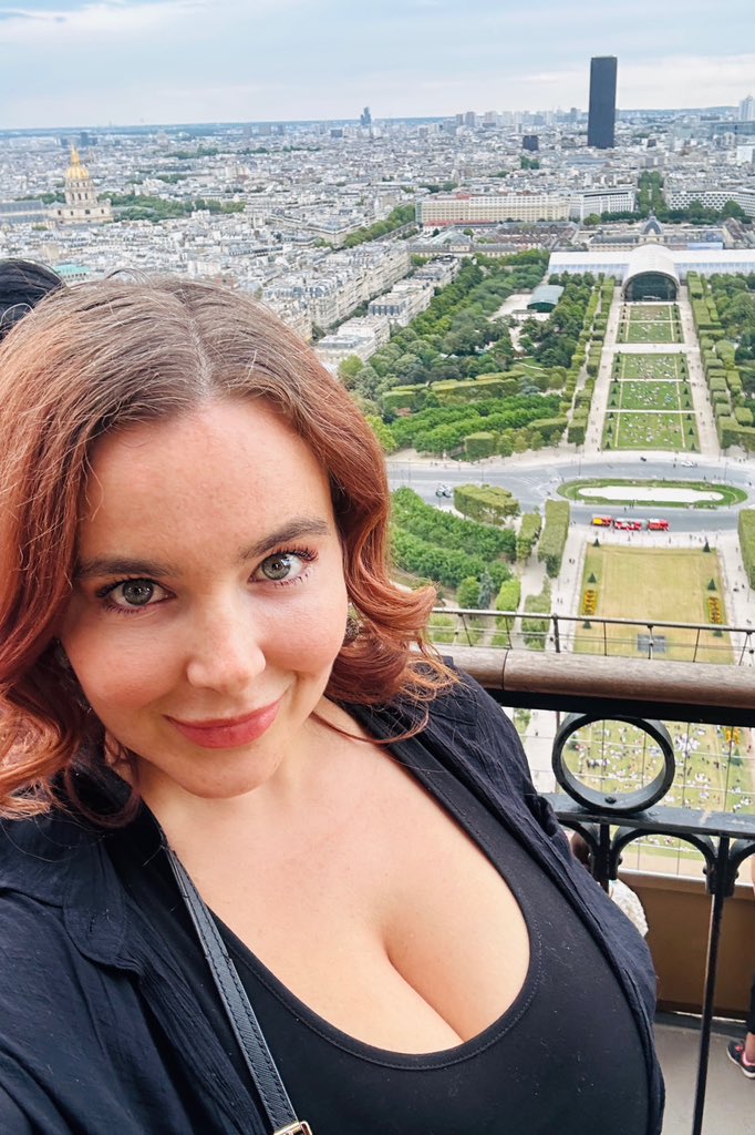 Champ de Mars and Hôtel des Invalides from the 1st Floor… 😯 #EiffelTower