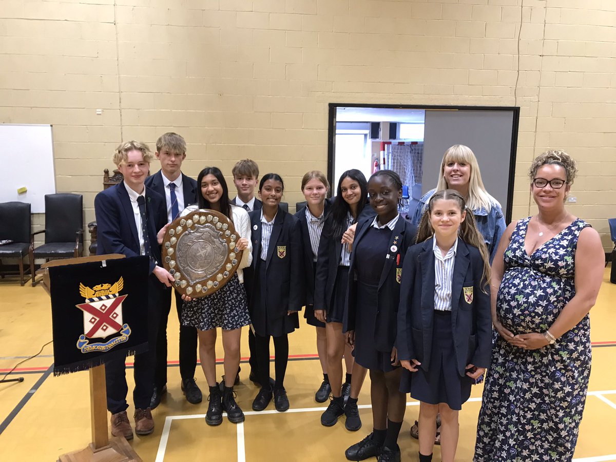 ParmitersHouses's tweet photo. At the end of it all, there could only be one winner! Congratulations to Lee, winner of the Houses Shield for 22/23!
See you next year with even more great House competitions! #everyhousepointcounts https://t.co/OGBBvMCYvC
